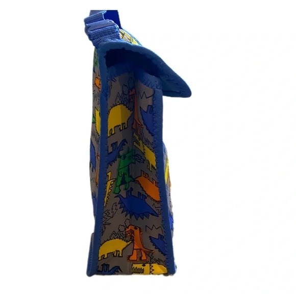 Soft Shelled Colorful Dinosaur Lunch Bag​ - Picture 8 of 12